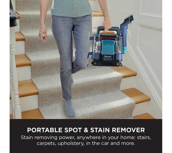 Portable spot and stain remover top