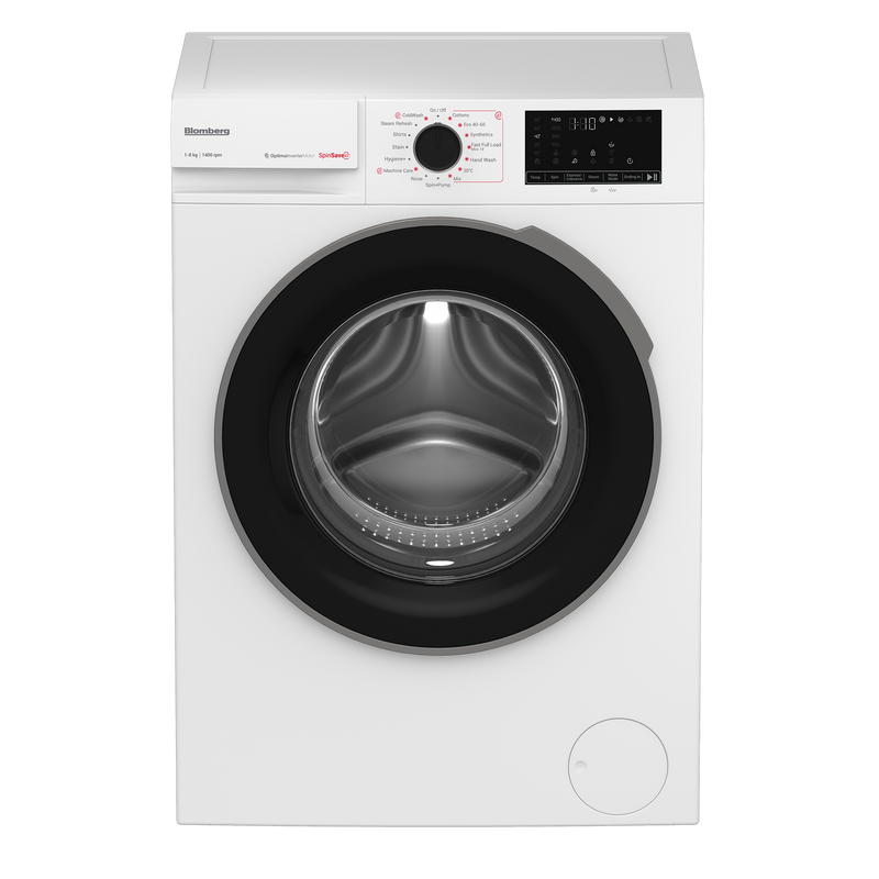 Blomberg 8kg 1400rpm Washing Machine with SpinSave White | LWA18461W