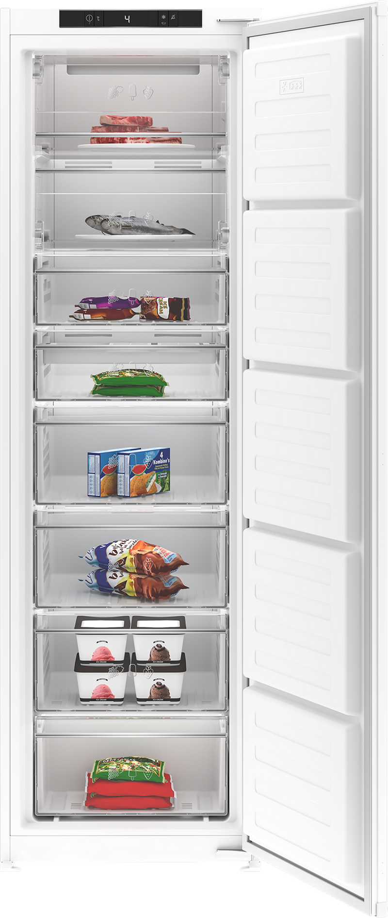 Blomberg Integrated Tall Frost Free Freezer | FNT4454I