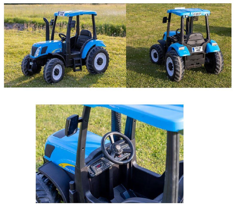 LICENSED NEW HOLLAND T7 TRACTOR 24V FOR KIDS