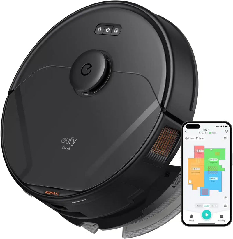 Eufy RoboVac X8 Pro Smart Robot Vacuum & Mop | T2266V11